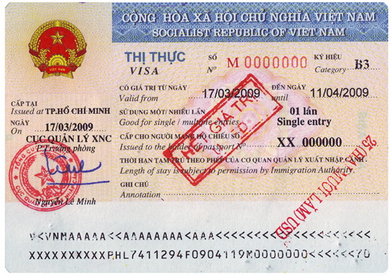 Emergency visa to Vietnam for Kiribati passport holders