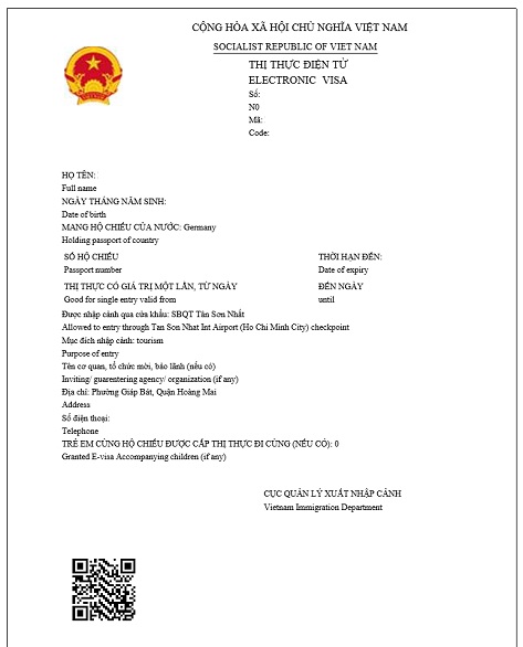 Hot news about Vietnam Electronic visa (Evisa)